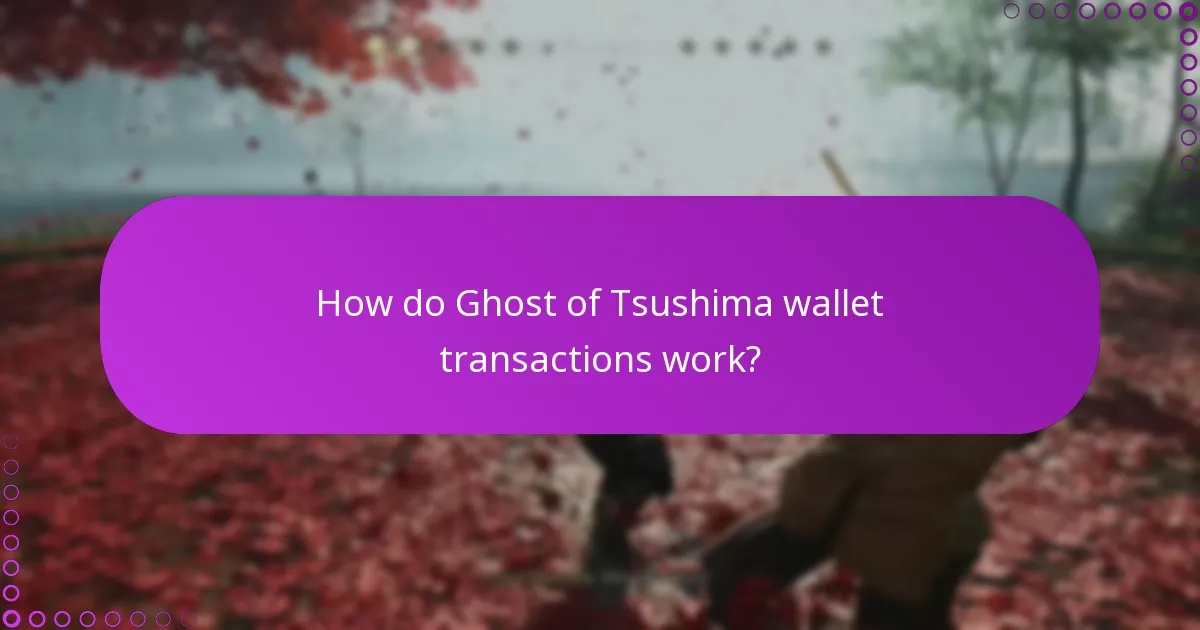 How can I manage my purchases in Ghost of Tsushima?