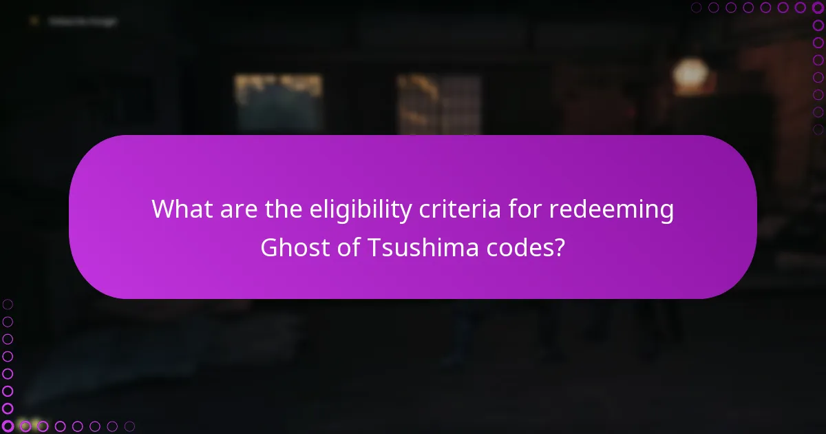 What are the risks associated with redeeming Ghost of Tsushima codes?